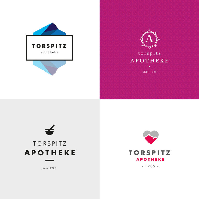 Portfolio Grafikdesign - Logogestaltung Apotheke