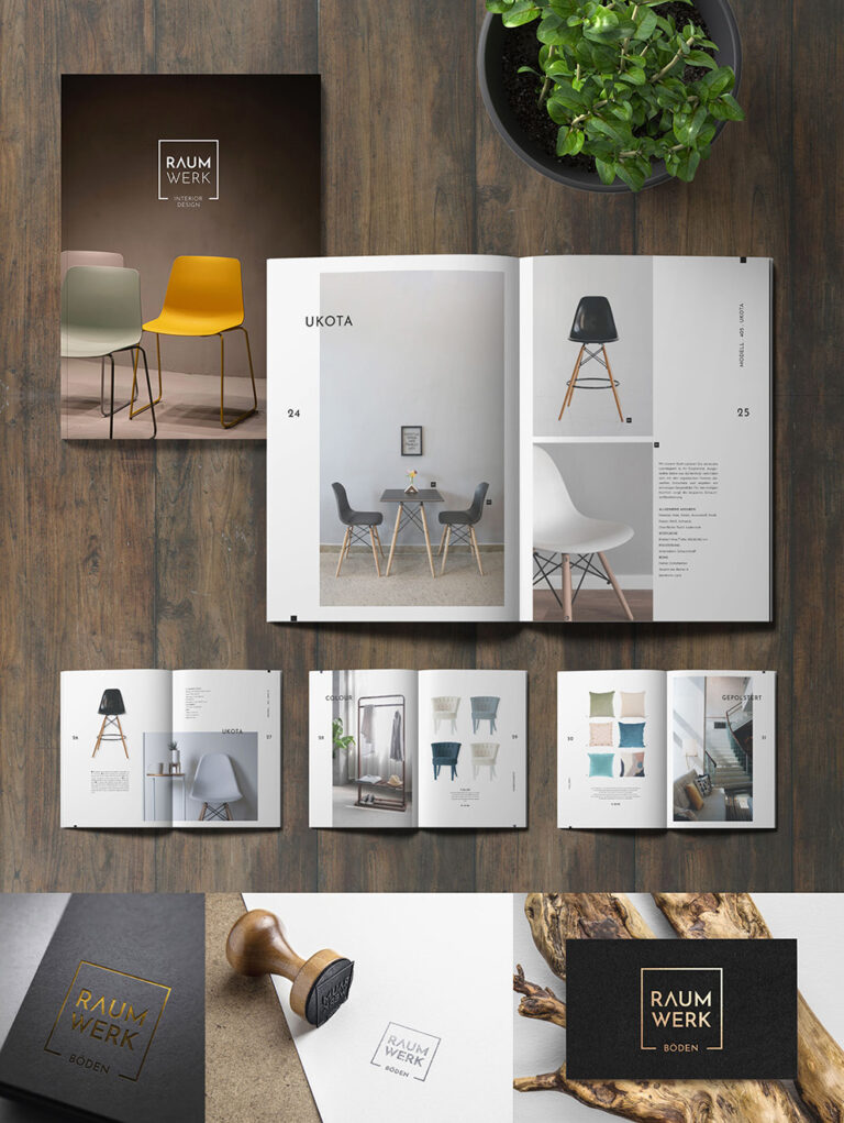 Portfolio Grafikdesign - Editorialdesign, Verkaufskatalog