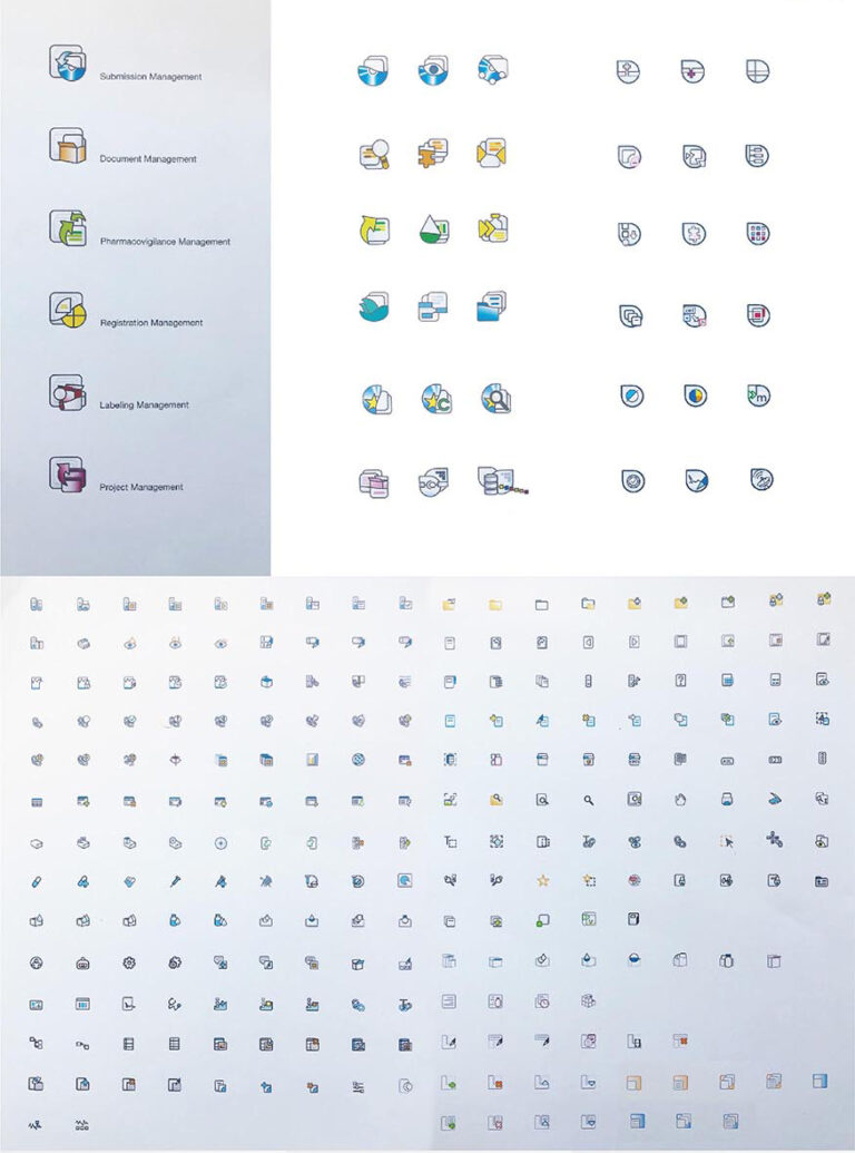 Portfolio Grafikdesign - Software- & Produkt-Icons für Extedo GmbH