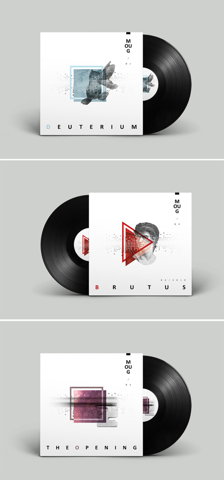 Portfolio Grafikdesign - Coverdesign CD/Vinyl